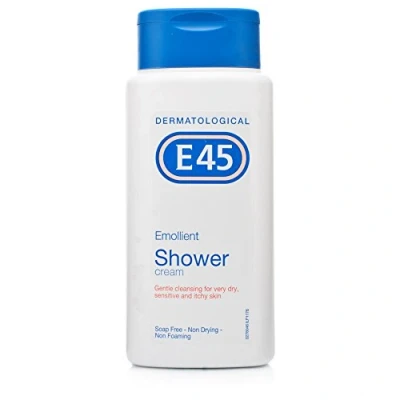 Image of E45 Emollient Shower Cream 200ml, (Pack Of 2)
