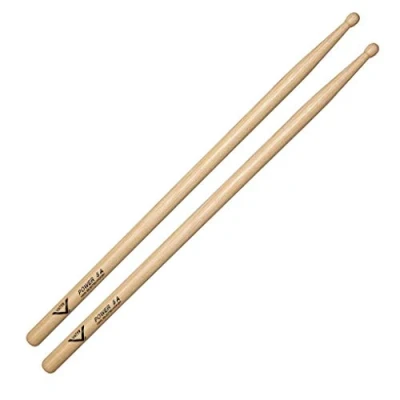 Image of Vater Drumsticks VHP5AW Power 5A American Hickory Series Barrel Wood Tip