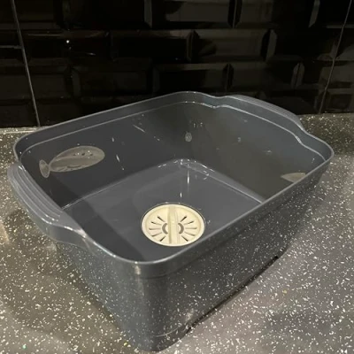 Image of DISHWASHING Bowl Drain Plug Kitchen Sink Caravan WASH &amp; Washing UP