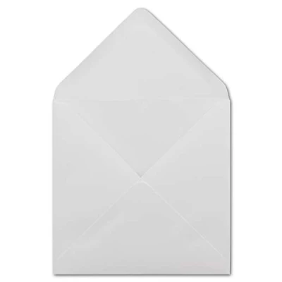 Image of Glüxx Agent 50 Square envelopes White 15.5 x cm 100 g/m² Pointed flap with wet glue Postal without window from your