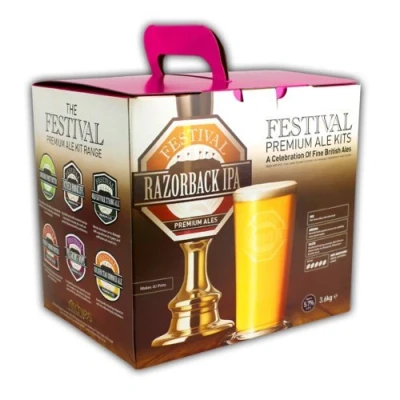 Image of Festival Premium Ale Razorback IPA 40 Pint Homebrew Beer Ingredient Kit