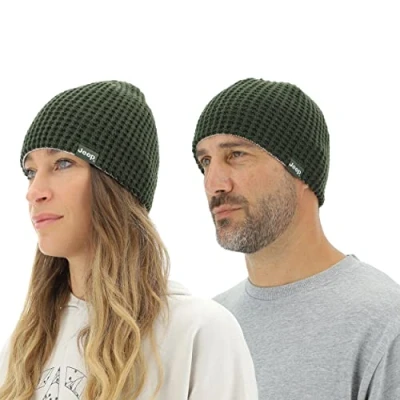 Image of JEEP O102597 E844 J Reversible Tricot HAT J22W Unisex Nordic Green/Light G UNI