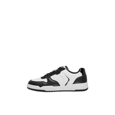 Image of ONLY Women&#039;s Onlswift 1 Pu Low Cut Sneaker Noos, White, 6 UK