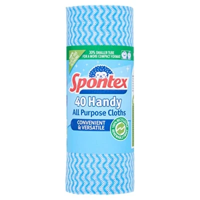 Image of Spontex 40 Handy All Purpose Cloths