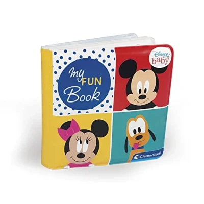 Image of Clementoni Disney Baby Books: Interactive and Educational Early Years Reading for Infants, Newborn Toys Gift Set, Colourful Engaging Soft Pages Tactile Development (6+ Months)