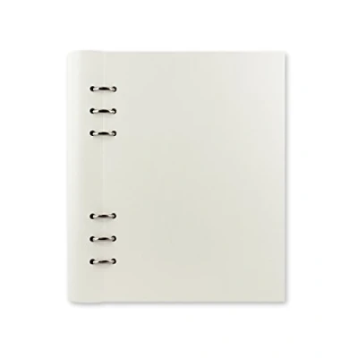Image of Filofax Clipbook Refillable A5 Notebook White