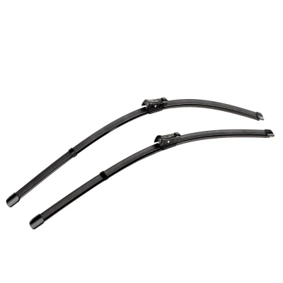 Image of 5NB998002, 5NB998002A wiper blade DENSO DF 096 630/550mm Flat for left hand drive vehicles VOLKSWAGEN: Tiguan II, Allspace