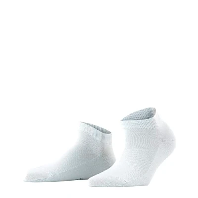 Image of FALKE Women&#039;s Family W SO Sustainable Cotton Plain 1 Pair Socks, Blue (Light 6594) new eco friendly, 5.5 8