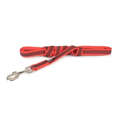 Image of Color &amp; Gray Super Grip Leash without Handle, 20 mm x 3 m, Red