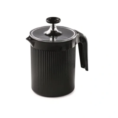 Image of Snips Cremix, Milk Frother Handheld, Manual for Cappuccino, Foam Cappuccinatore Black, 0.50 LT, 10 x 14.5 15.2 cm, Made in Italy, 0% BPA and Phthalate Free
