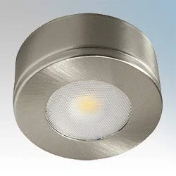 Image of Robus COMMODORE 2.5W LED 240V Cabinet Light, IP20, Brushed Chrome, 3000K