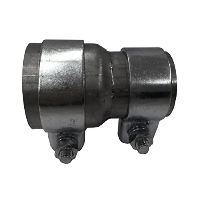Image of Pipe Reducer Exhaust Adapter Including 2 Mounting Clamps Broadband Clamp Connector (Diameter 42 mm to Diameter 55 mm)