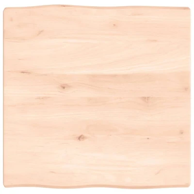 Image of vidaXL Table Top 60x60x(2 4) cm Untreated Solid Wood Live Edge