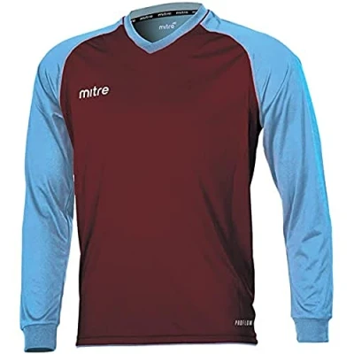 Image of Mitre Men Cabrio Football Match Day Shirt Yel/Ryl, 2X Large
