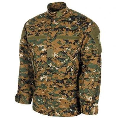 Image of MFH Mens ACU Ripstop Field Jacket Digital Woodland Size XXL