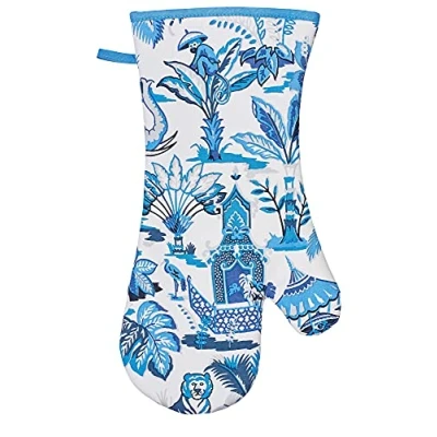 Image of Ulster Weavers India Blue Gauntlet