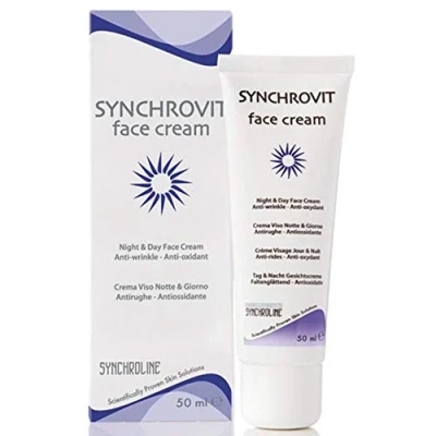 Image of Synchroline Synchrovit Face Anti Age Wrinkles Cream for Mature Skin 50ml Care The by 360