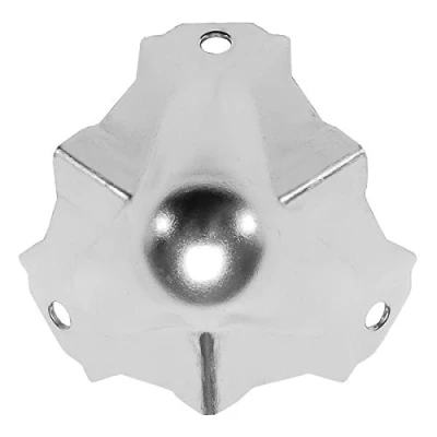 Image of Penn Elcom Medium Ball Cabinet / Case Corner Zinc used for Construction, Repair, etc.C1080Z