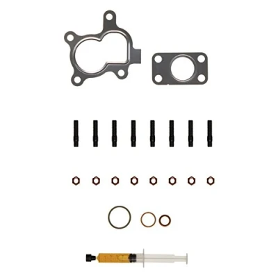 Image of 1488986 Mounting Kit, charger AJUSA JTC11274 with studs, syringe oil gaskets/seals FORD: FIESTA 6, PEUGEOT: Bipper Van, Tepee