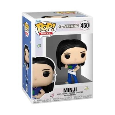 Image of Funko POP! Rocks: New Jeans Minji Collectable Vinyl Figure Gift Idea Official Merchandise Toys for Kids &amp; Adults Music Fans Model Collectors and Display