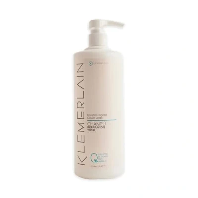 Image of K KLEMERLAIN Shampoo for Damaged and Dry Hair, Repairing moisturizing shampoo, Zero formulation: without sulfates, silicones, Hair reconstruction 1L
