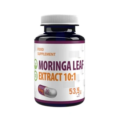 Image of Moringa Leaf 5,000mg Equivalent (500mg of 10:1 Extract) 90 Vegan Capsules, 3rd Party Lab Tested, High Stregth Supplement