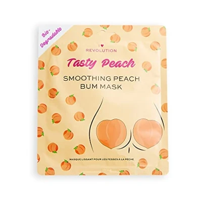 Image of Revolution Beauty London Tasty Peach Bum Leaf Mask