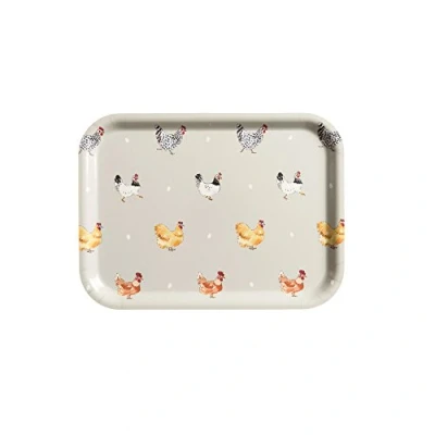 Image of Sophie Allport Lay A Little Egg Tray, Printed Design, Small (27 x 20cm), Serving Platter