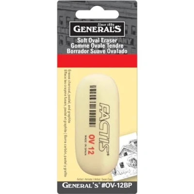 Image of General Pencil Factis Soft Oval Eraser
