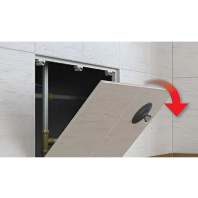 Image of Inspection door flap magnetic be tiles bar : 150 x mm
