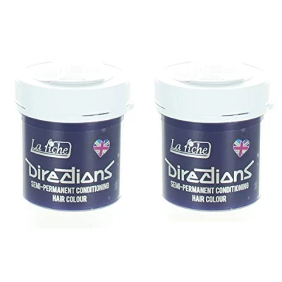 Image of La Riche Directions Semi Permanent Hair Colour Dye x2 Pack Ultra Violet