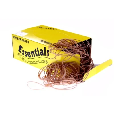Image of Whitecroft Essentials Natural Rubber Bands Assorted Sizes (Box of 454g)