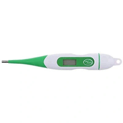 Image of Professional Pet Livestock Thermometer, Fast Digital Veterinary Thermometer for Dogs,Cats, Horse, Cattle, (No Battery)