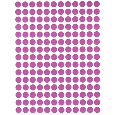 Image of Royal Green Dot Stickers 8mm (0.8 cm) Color Labels in Pink 2520 Pack
