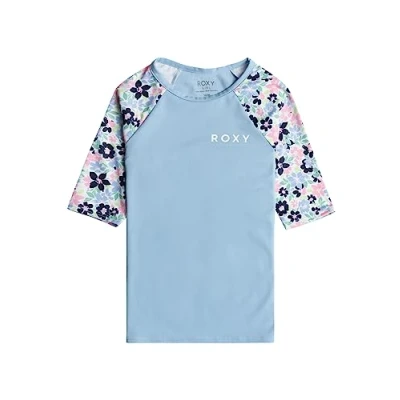 Image of Roxy Short Sleeve Upf 50 Surf T Shirt For Girls 6 16