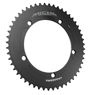 Image of Miche Primato Advanced 144pcd Track Chainring, Black, 51t