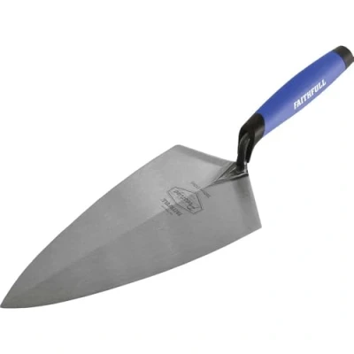 Image of Faithfull FAIPTFBT12P Prestige Forged CRV Philadelphia Brick Trowel 300mm (12in)