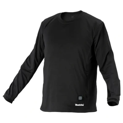 Image of Makita DCX200CM 12V/18V Li ion CXT/LXT Heated Base Layer Shirt, Size Medium Batteries and Charger Not Included