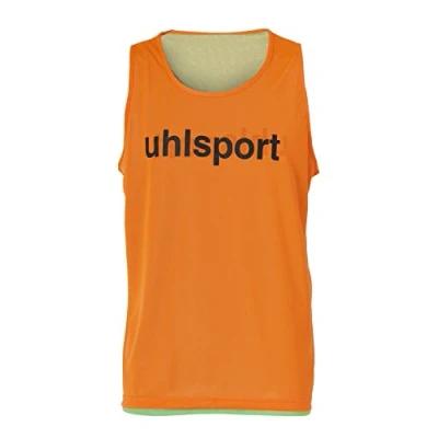 Image of Uhlsport Men Reversible Marking Bibs 100321802 Orange/Green, M/L