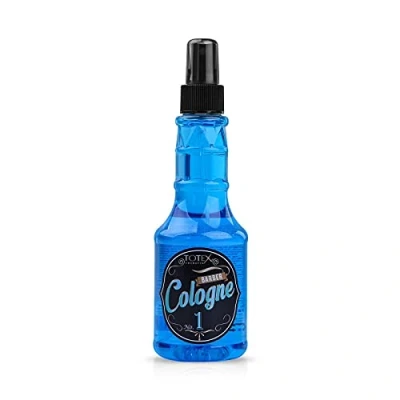 Image of Totex Barber Aftershave Men Spray Cologne Fragrance Blue 250ml (No.1)