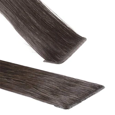Image of hair2heart 20 x REMY Invisible Tape In Hair Extensions #19 Inch, 0.05 kg