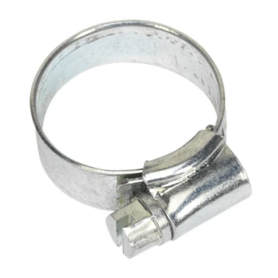 Image of Sealey Hose Clip Zinc Plated Ø16 22mm Pack of 30