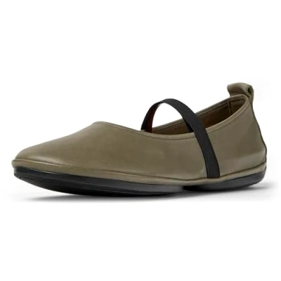 Image of Camper Women&#039;s Right Nina K201643 Mary Jane, Medium Green 011, 4 UK