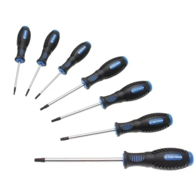Image of BGS 7841 Screwdriver Set T Star tamperproof (for Torx) T10 T40 7 pcs.