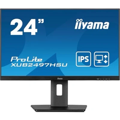 Image of iiyama Monitor XUB2497HSU B2 23.8&quot;, IPS, 1920 x 1080/100Hz, 1H1DP, HAS