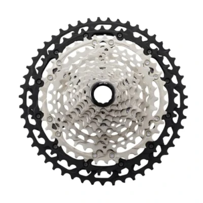Image of Shimano Unisex Adult XT Cassette Sprocket, Silver, Black, 12 Speed