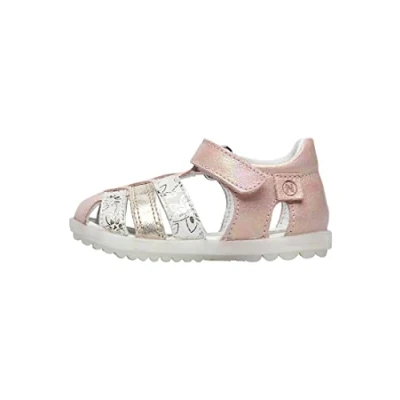 Image of Naturino See Leather Fisherman Sandals Pink 27