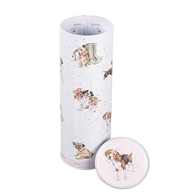 Image of Wrendale Designs A Dog&#039;s Life Spaghetti Tin