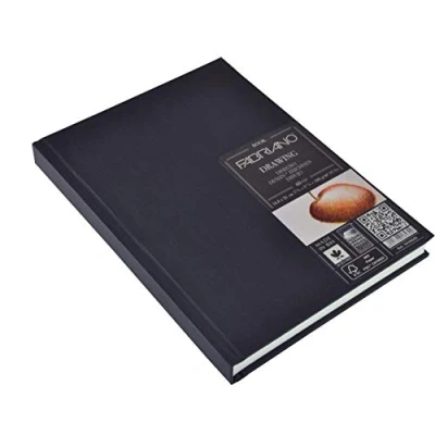 Image of Fabriano, A5, 160gsm Drawing Book, Portrait, 60 Pages, Watercolor Paper