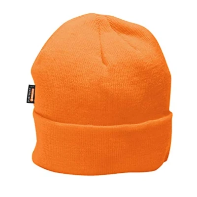 Image of Portwest Knit Cap Insulatex Lined, Size: One Size, Colour: Orange, B013ORR